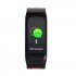 NO.1 F4 Fitness Tracker Bracelet - 0.96 Inch OLED Screen, Bluetooth 4.0, Multi-sport Mode, Heart Rate, Blood Pressure (Red)