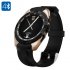 NO.1 G5 Smart Watch - Bluetooth 4.0, Pedometer, Sleep Monitor, Heart Rate Sensor, iOS + Android Smartphone Sync (Gold)